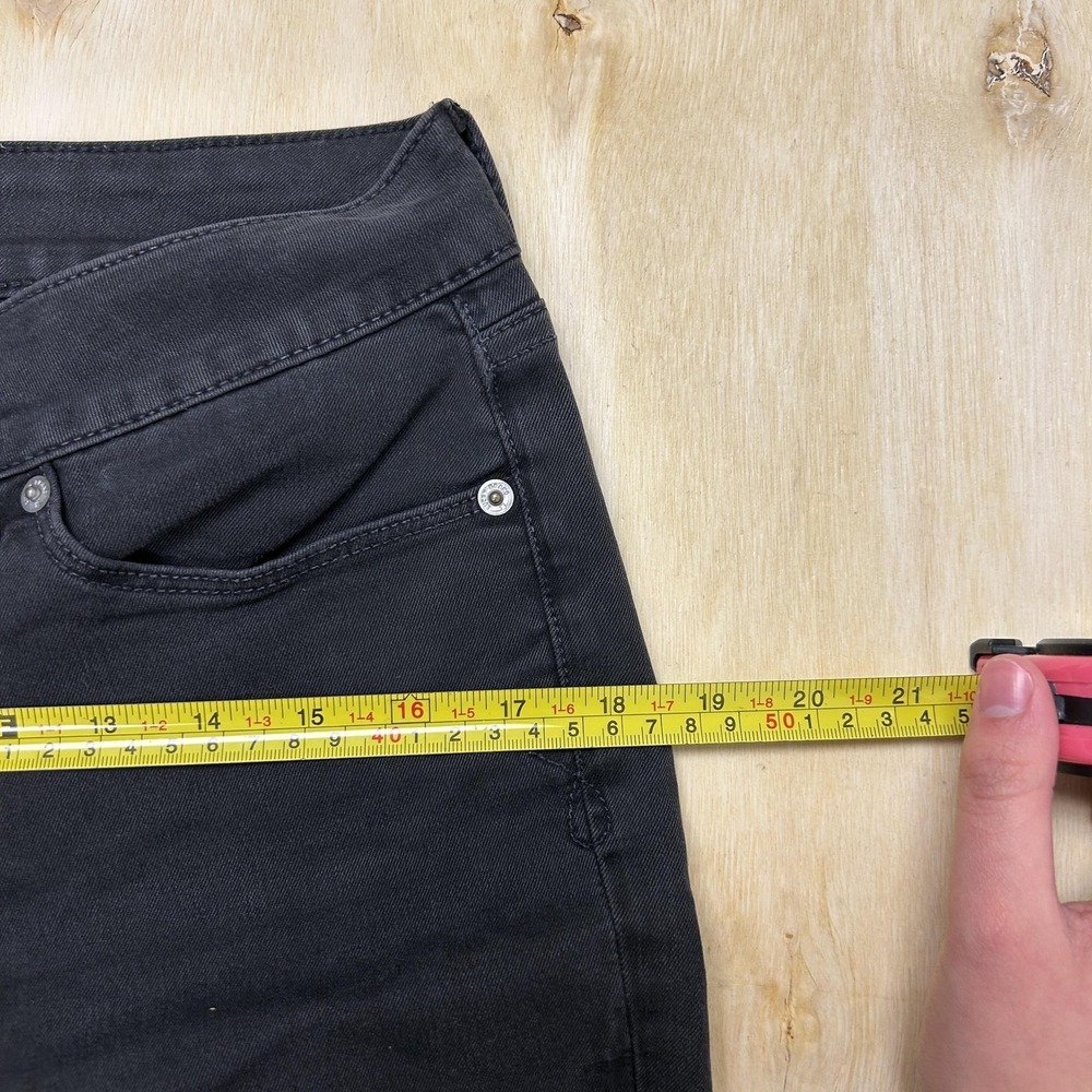 Lucky Brand Lolita Boot Jeans Womens 8 Charcoal Wash Gray Bootcut Mid Rise Denim - Picture 7 of 10